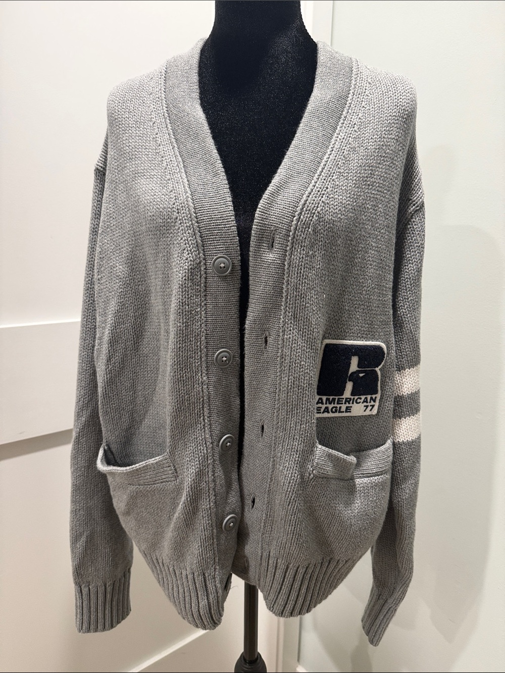 American Eagle Outfitters Russell Athletics cardigan Small